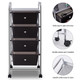  Metal Rolling 4-Drawer Storage Cart product