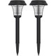 Solar LED Garden Light with Built-In Bug Zapper (2-Pack) product