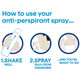 Dove 48-Hour Antiperspirant Body Spray (12-Pack) product