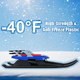 Kids' Frost-Resistant Folding Metal Snow Sled product