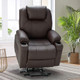 Heat and Massage Electric Power Lift Recliner with 2 Cup Holders product