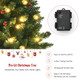 Pre-Lit 4-Piece Christmas Decoration Set product