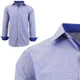 Men's Long Sleeve Slim-Fit Patterned Dress Shirts product
