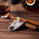 Cigar-Holding Whiskey Glasses (Set of 2) + Bonus Cigar Cutter product