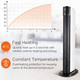 Pelonis® 1500W Ceramic Tower Space Heater product
