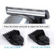 11-in-1 Hair Clipper and Grooming Set with Multiple Attachments product