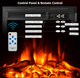 Electric 22.5'' Log Fireplace Insert product