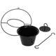 6-Inch Metal Hanging Pot Wall Planters product