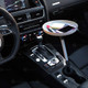 Zone Tech Car Cup Holder Swivel Tray And Storage Bin product