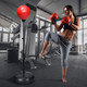 Boxing Punching Bag with Height Adjustable Stand and Boxing Gloves product