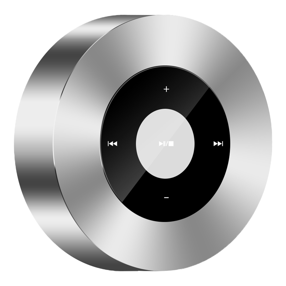 Smart Touch Wireless Bluetooth Speaker - Silver-image-SKU5512472