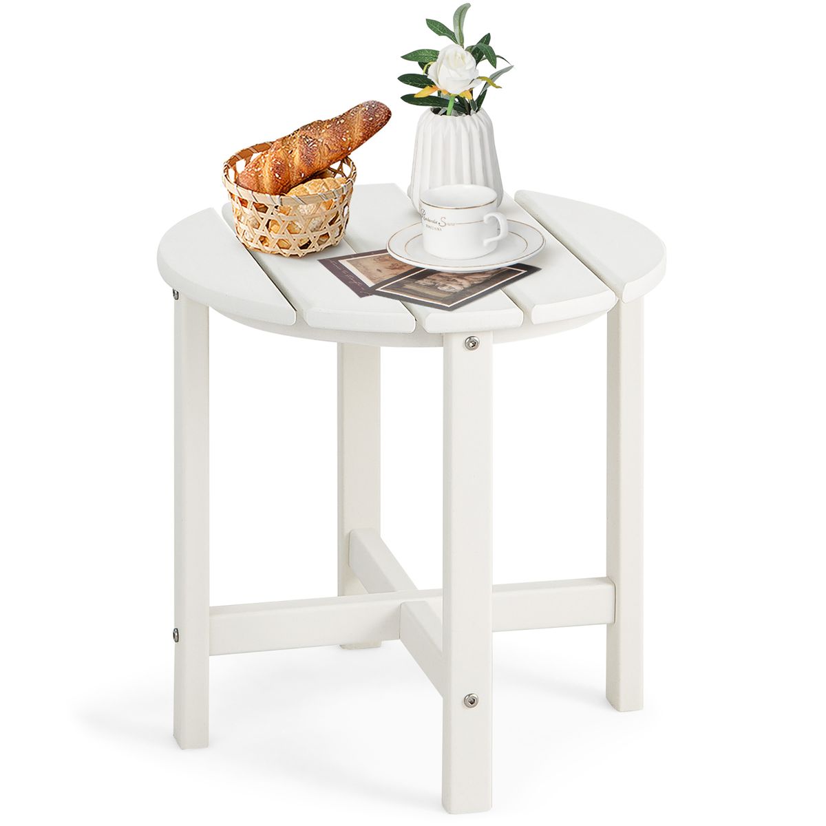 18'' Adirondack Patio Side Table - 18'' Side Table WH