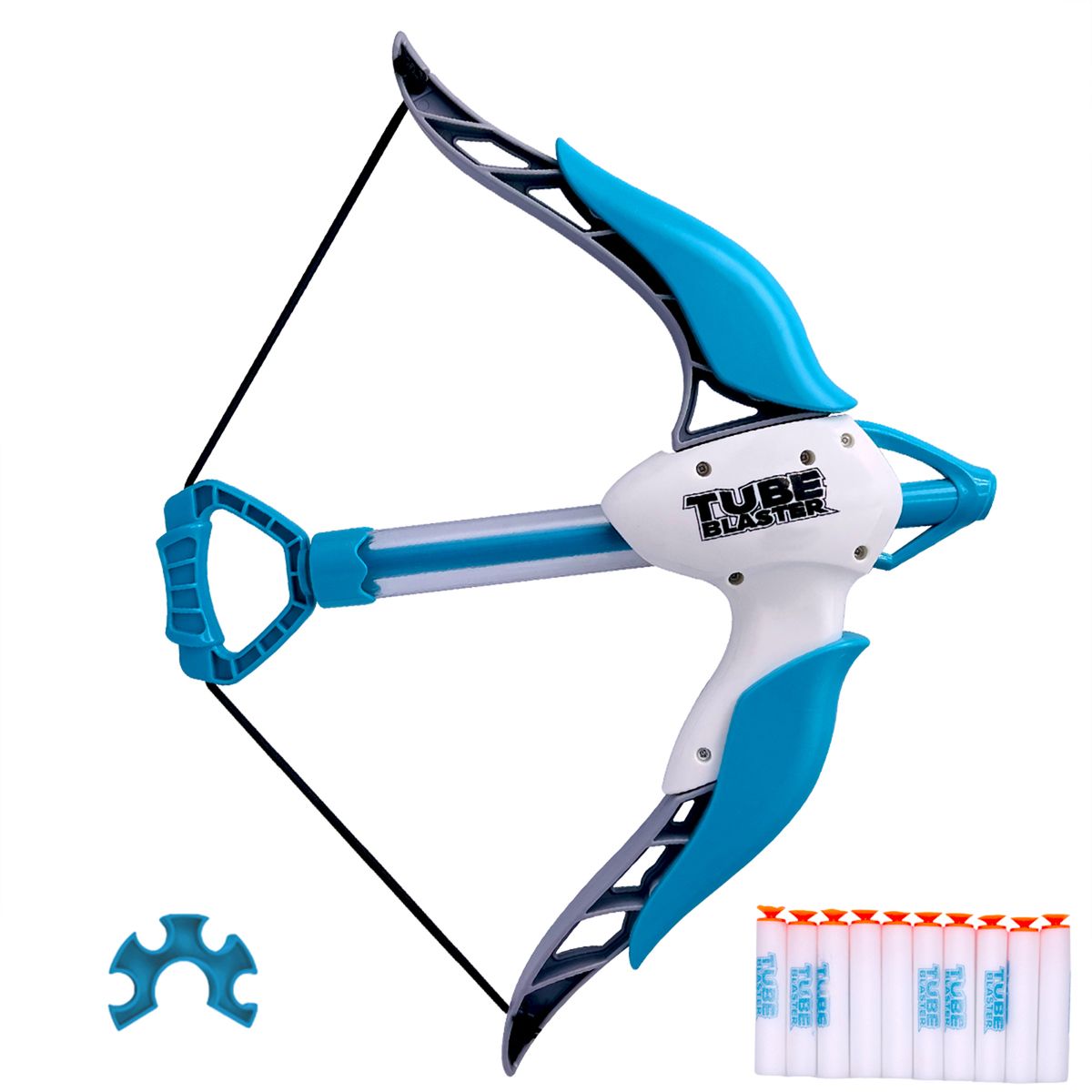 Kids' Tube Blaster Archery Set with Foam Arrows - White