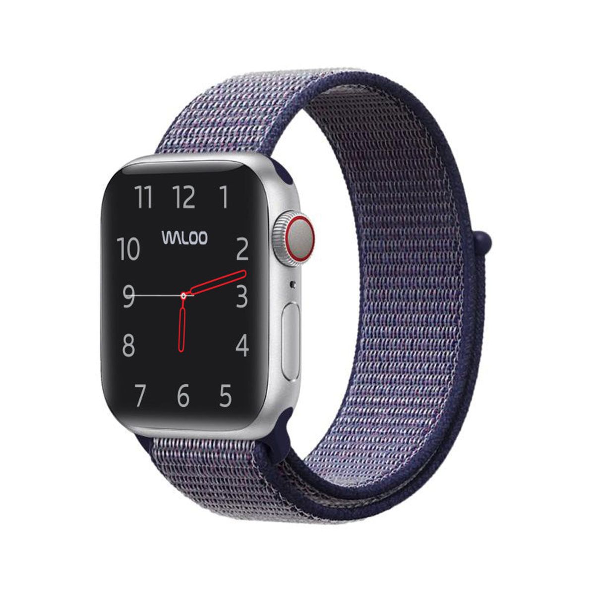 Woven Nylon Sport Loop Band for Apple Watch  384041mm  Navy