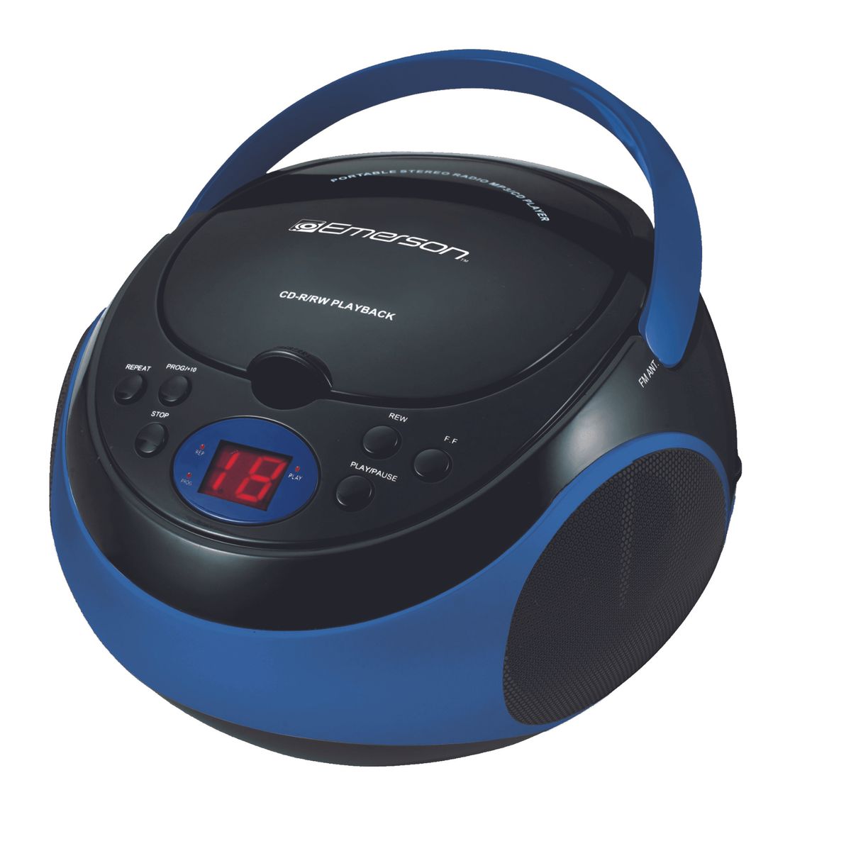 Emerson Portable (epb-3000) Cd Player, One Size, Blue