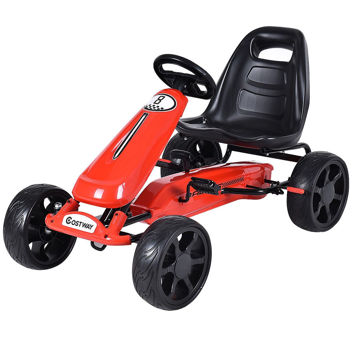 Kids' Ride-on 4-Wheel Pedal Go Kart - Ride on Car RE