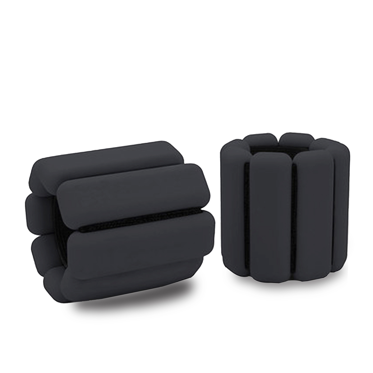 Adjustable 3Pound Wrist  Ankle Weights Set of 2  Black