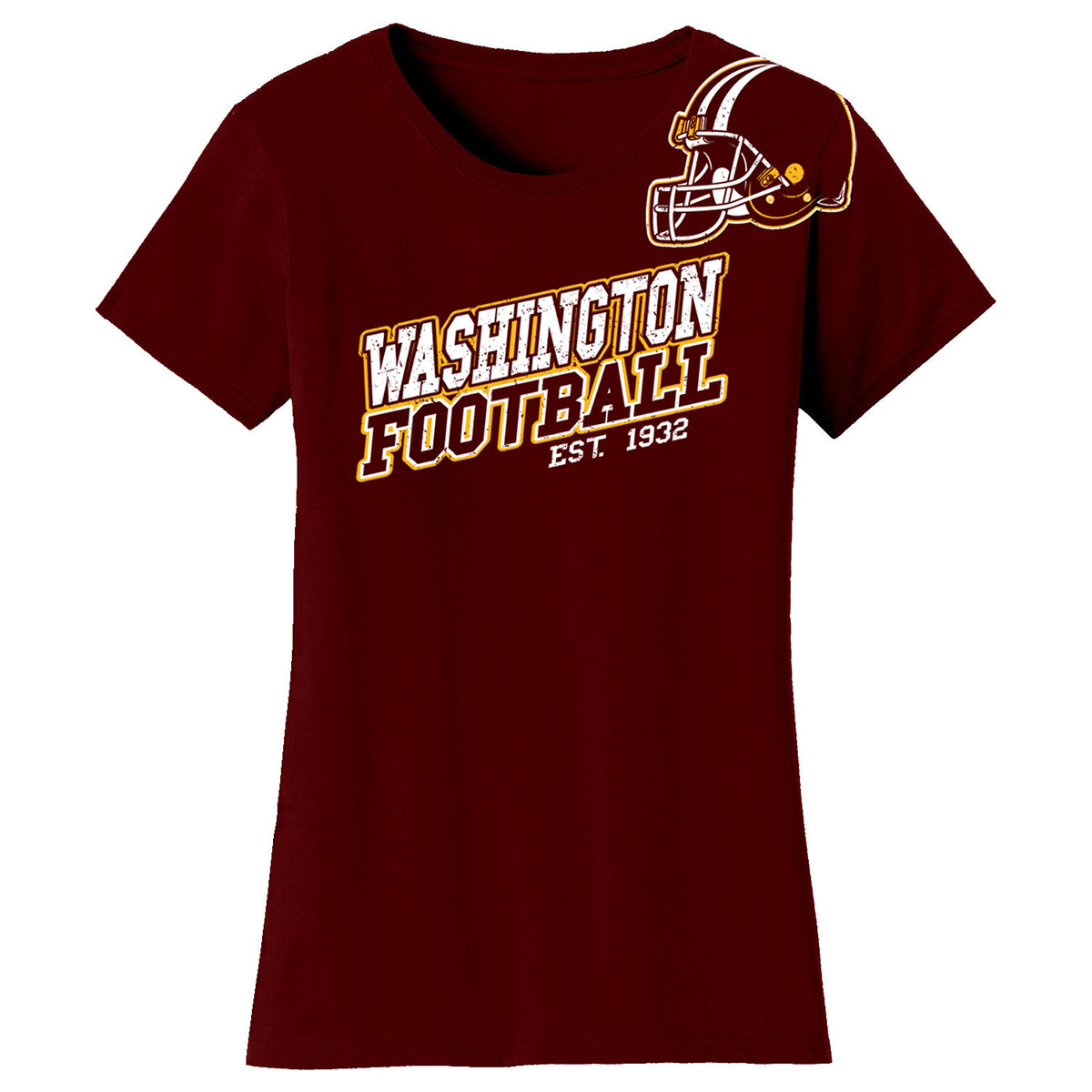 Women's Football Fan T-Shirt - X-Large - Washington