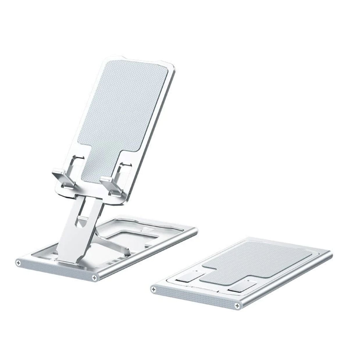 Slim & Compact Foldable Phone Holder by Multitasky™, MT-T-037 - Silver