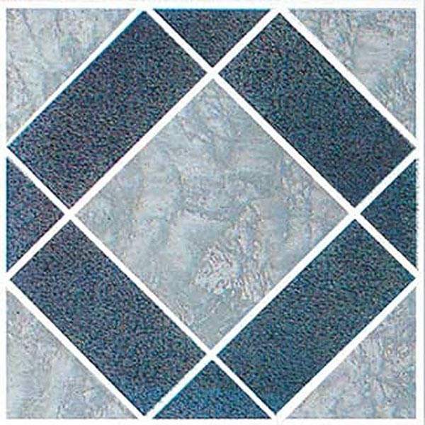 20-Piece 12 x 12-Inch Vinyl Tiles - Gray