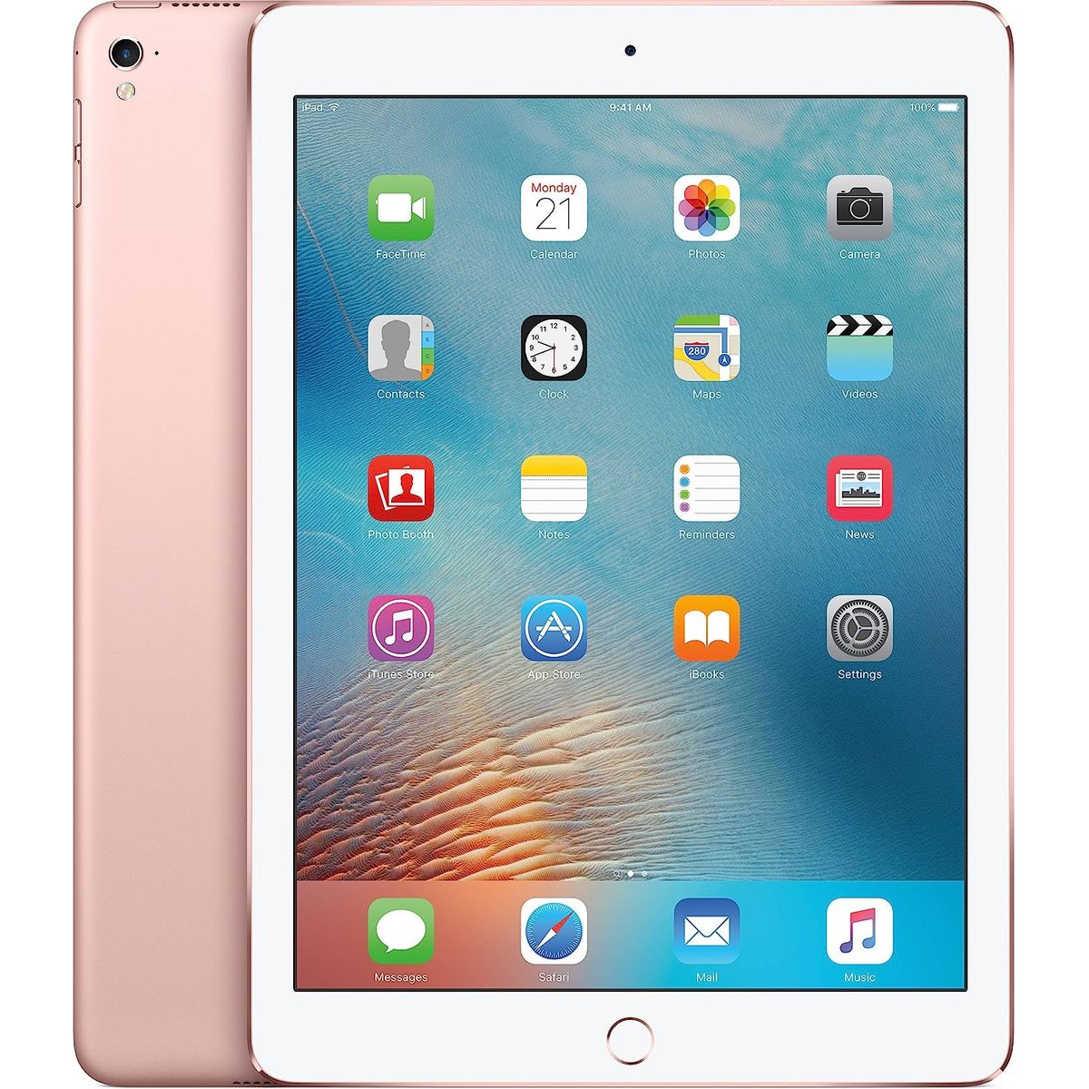 Apple® iPad Pro 9.7-Inch Bundle with Case, Charger & Screen Protector (128GB) - Rose Gold 128GB