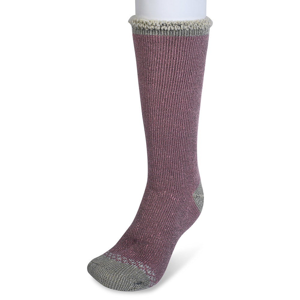 GaaHuu Women's 4x Brushed 2.7TOG Thermal Socks - pink