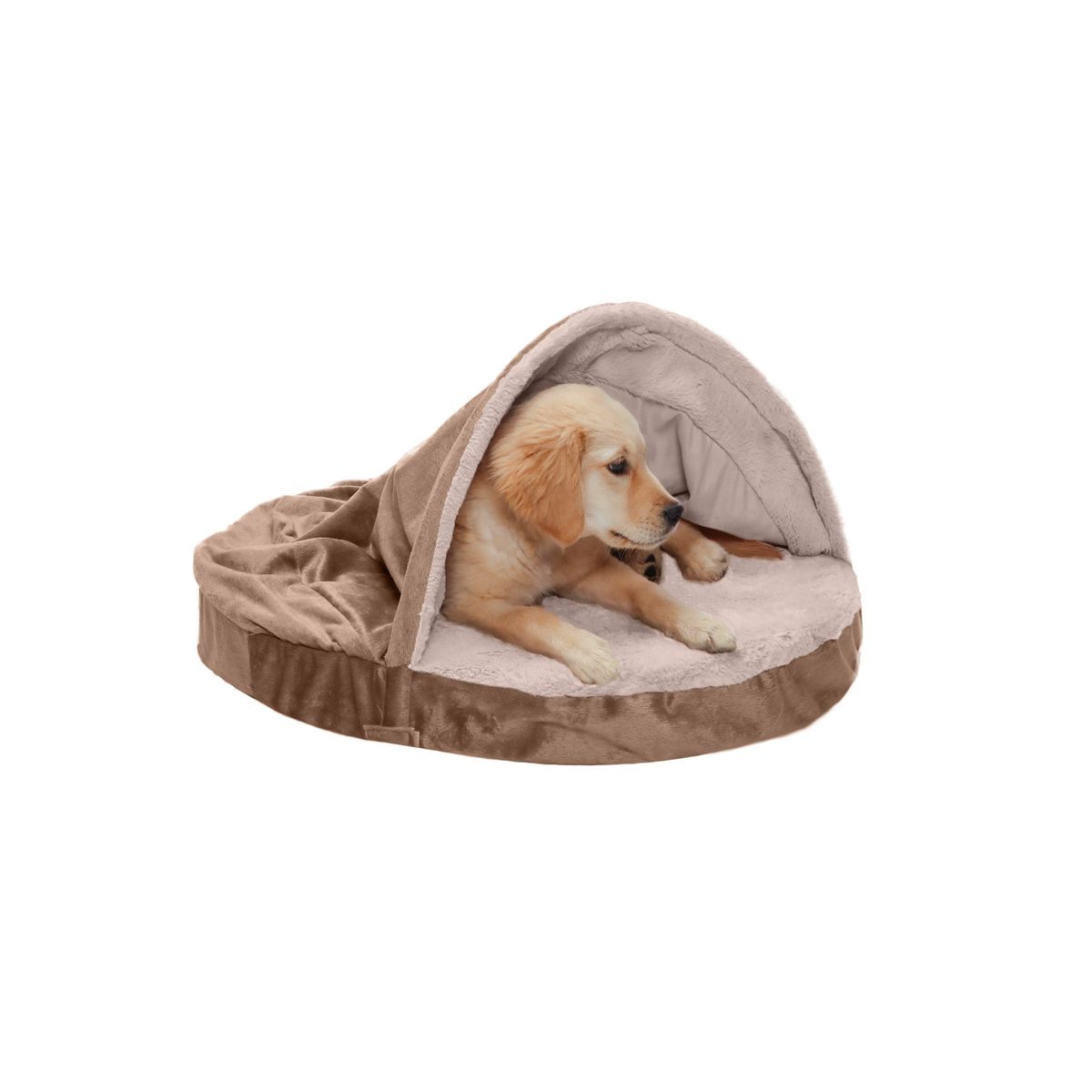 Photos - Bed & Furniture Furhaven Pet Products FurHaven® Snuggery Burrow Dog Bed - Memory Foam / 26