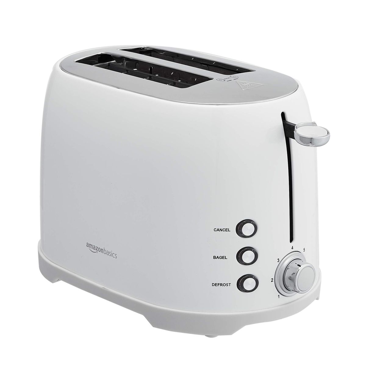 Photos - Toaster Amazon Basics 2-Slot  with 6 Settings & Removable Crumb Trays by Am