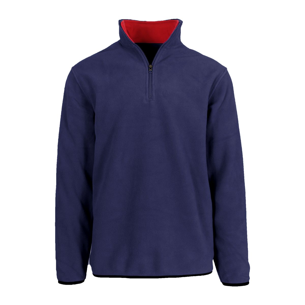 Men's Polar Fleece Quarter Zip Pullover (1- to 3-Pack) - MPF-222106 / NV-S