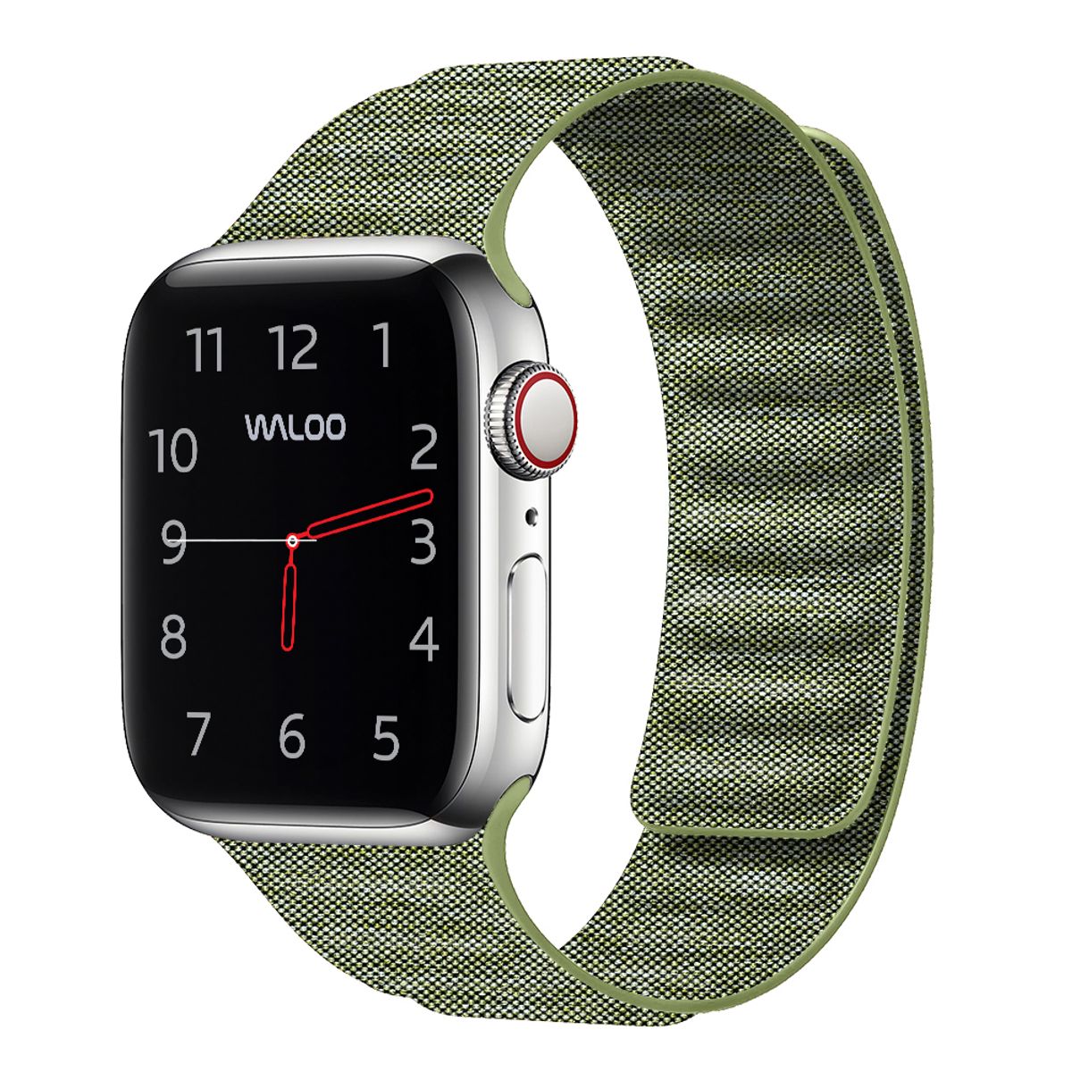 Photos - Other for Mobile Private Label Magnetic Loop Band for Apple Watch - 38/40/41mm - Denim Green W-11189(Series 1-9)