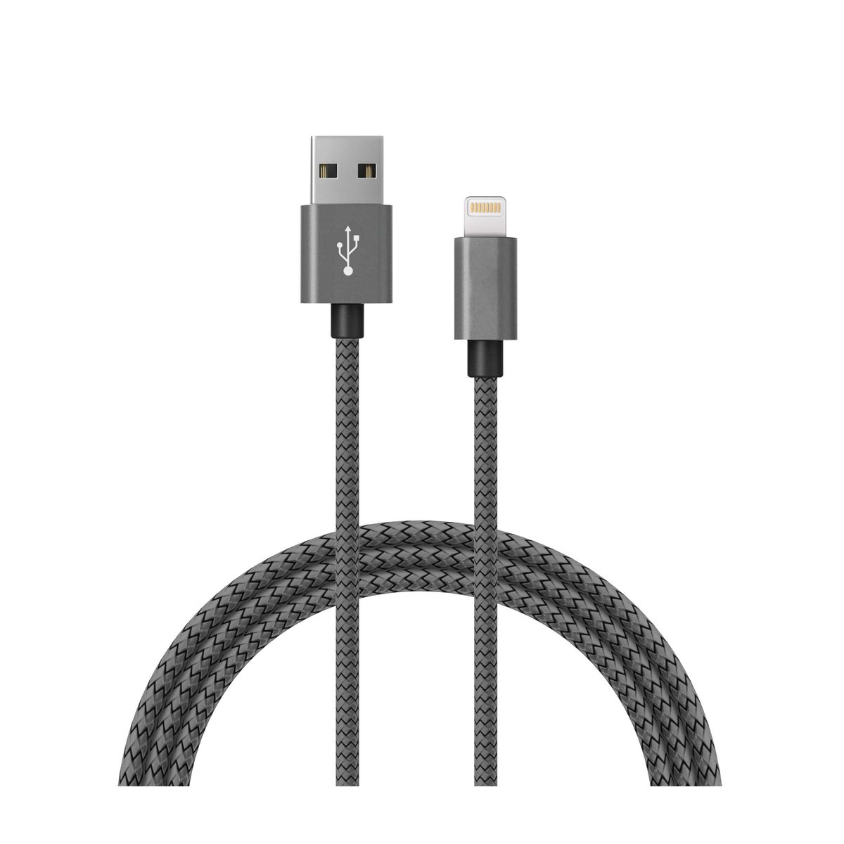 Lightning Charging Cable for iPhone (MFI Certified) - Grey-image-SKU6279836