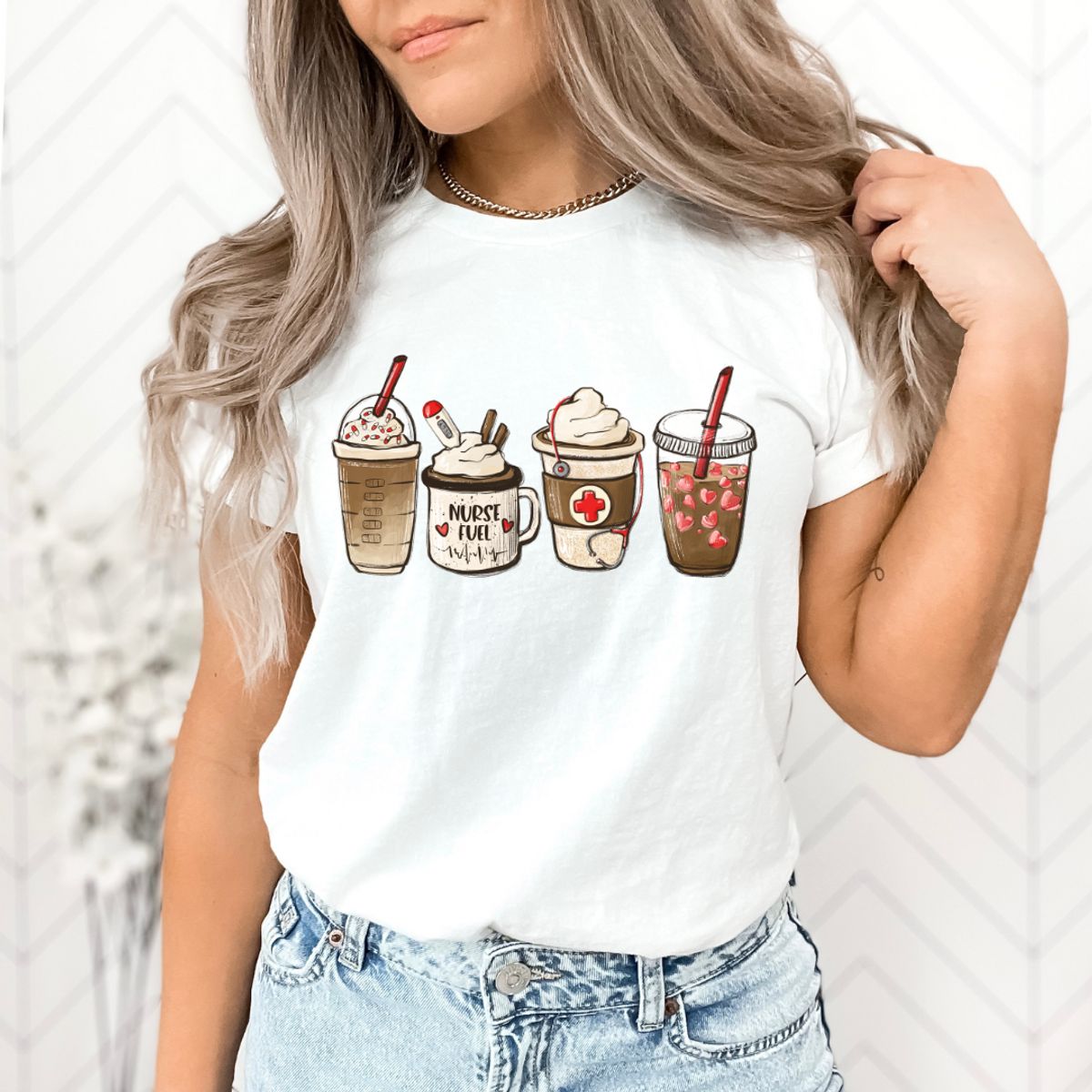 Nurse Fuel TShirt  XLarge  White