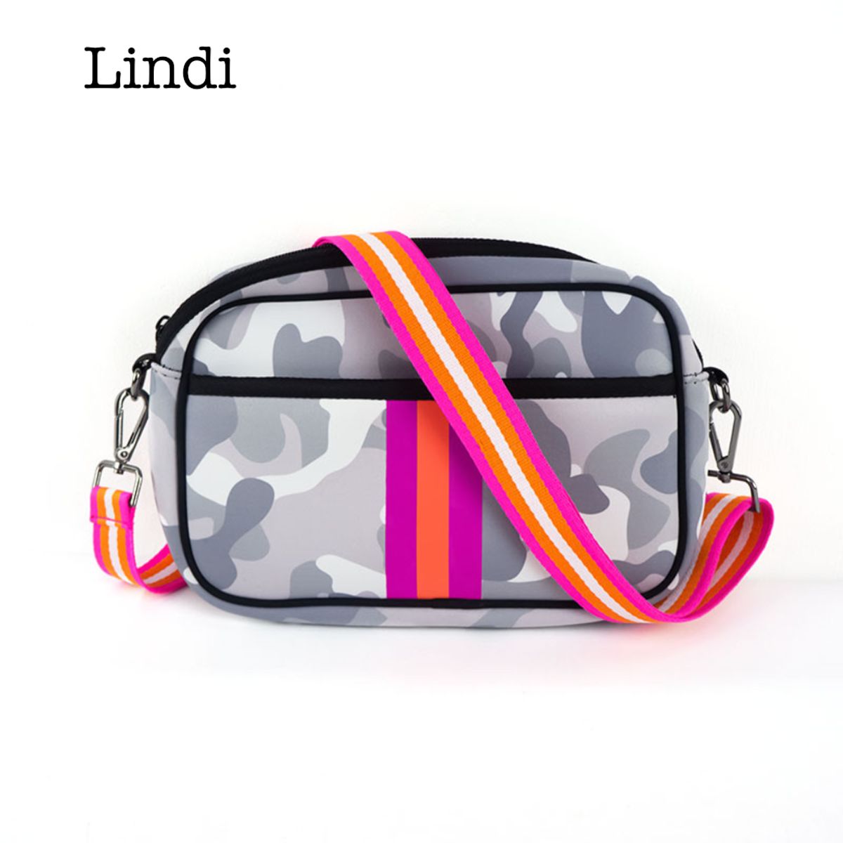 Neoprene Compact Crossbody  Lindi