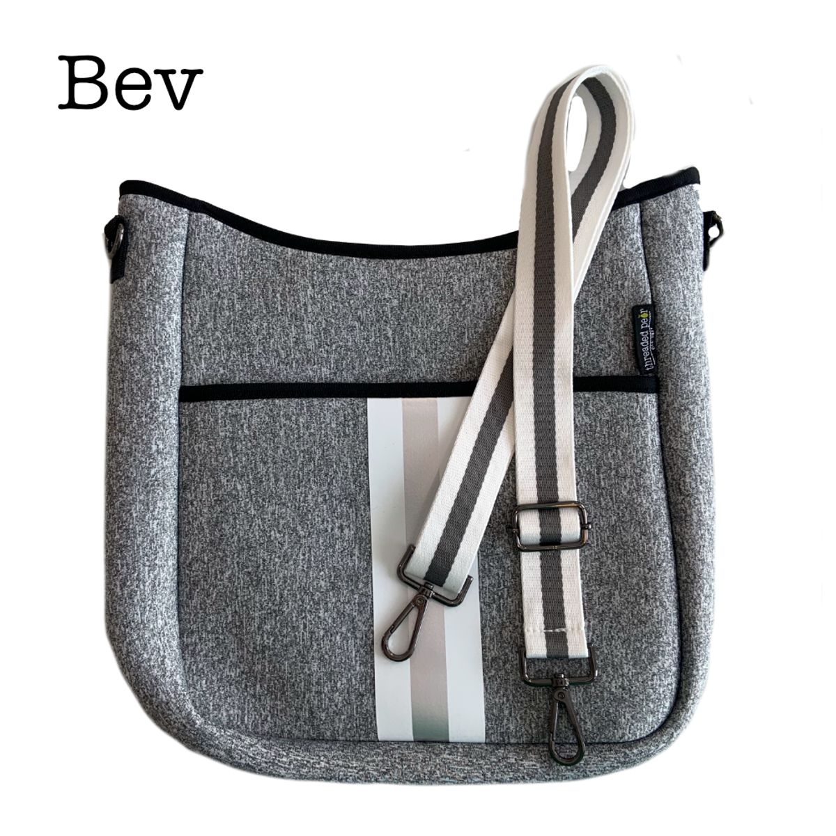 Neoprene Messenger Bag  Bev