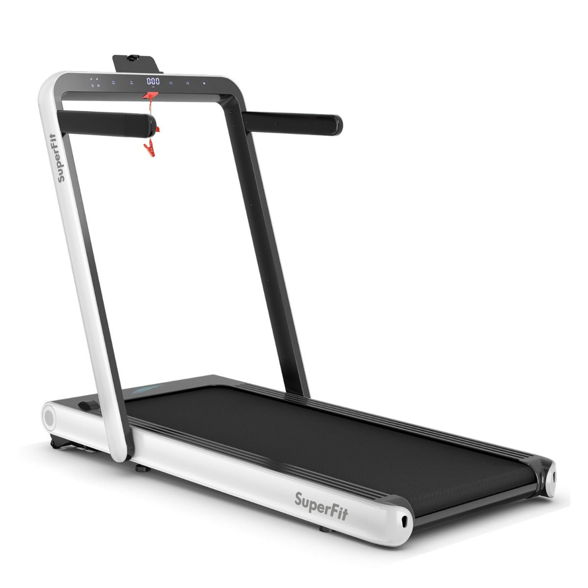 Photos - Treadmill Goplus SuperFit 4.75HP 2 In 1 Folding  - White SP37424WH