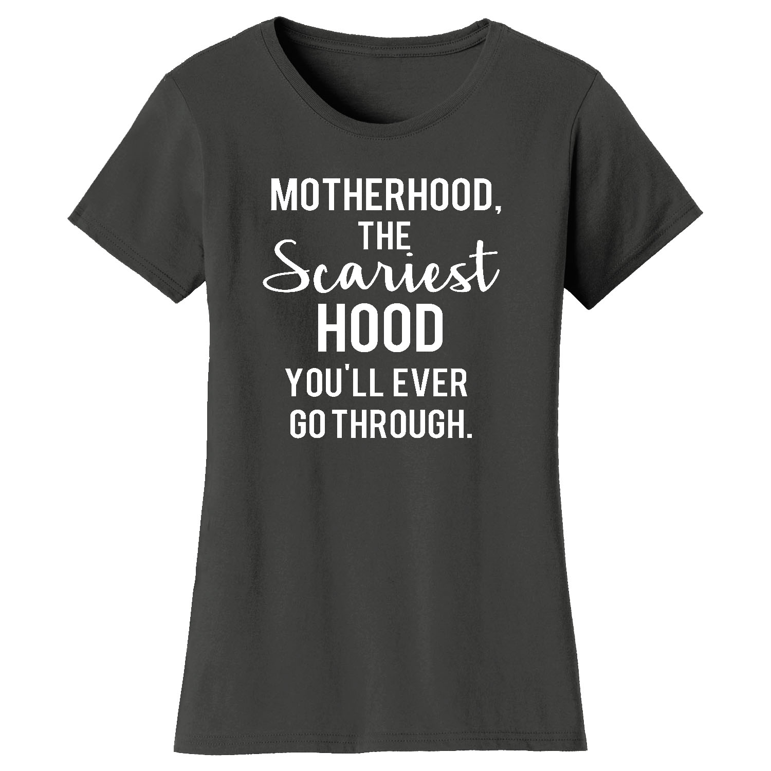 Mama Bear Mom Themed T-Shirts - Scariest - Charcoal / 2XL