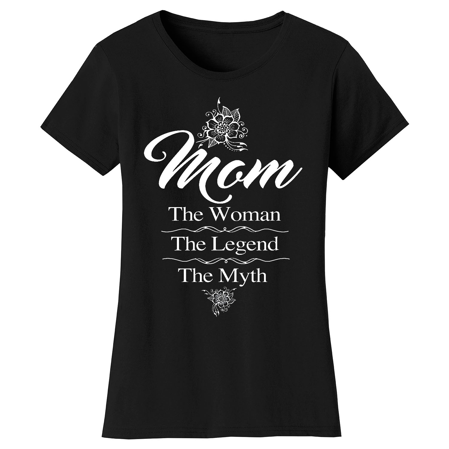 Mama Bear Mom Themed T-Shirts - Myth - Black / XL