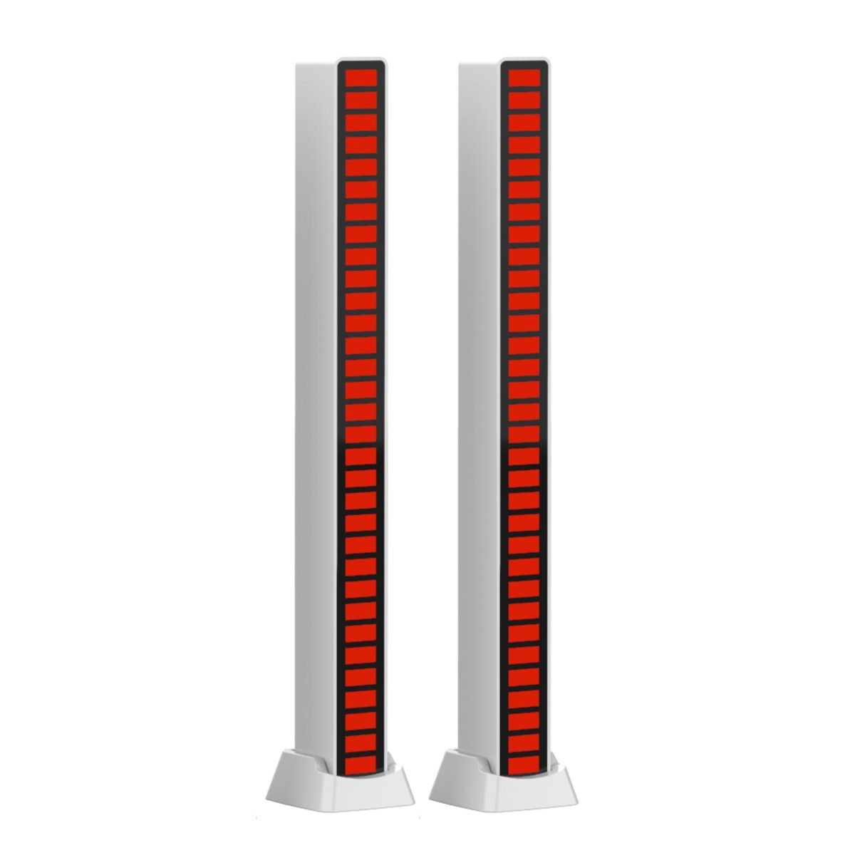 VSN-GETLIT-WHT-2X GetLit Sound Activated Multi-Color Light Bar - 2-Pack - White