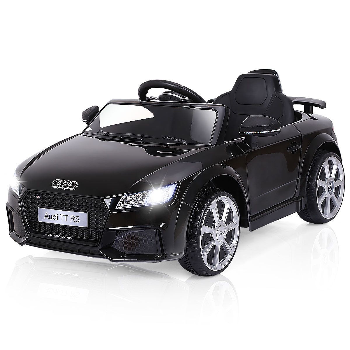 Photos - Kids Electric Ride-on Costway 12V Audi TT RS Kids Ride-On Car with Remote and MP3 - Ride On Car 