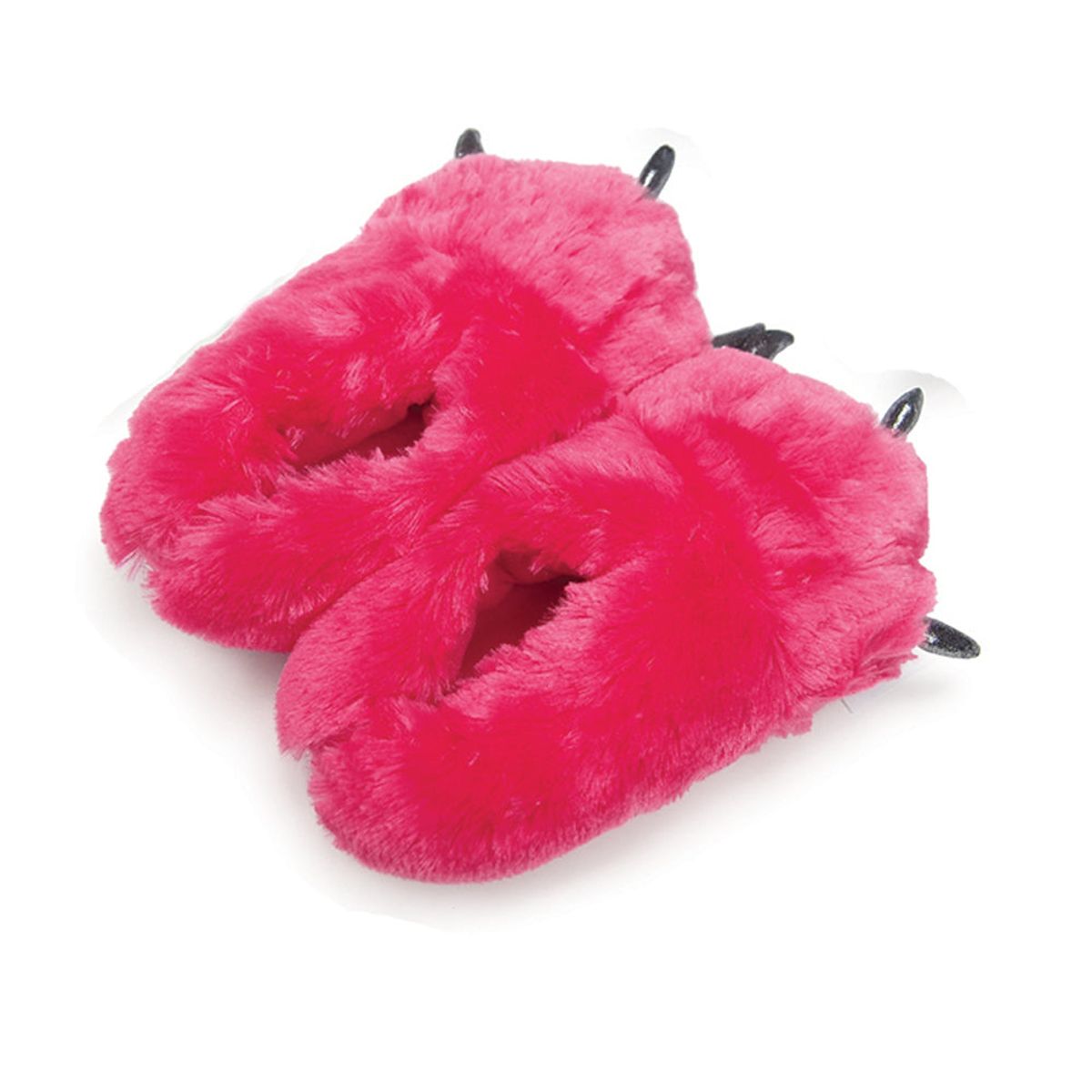 Women's Plush Monster Slippers - Large 9-10 / Pink