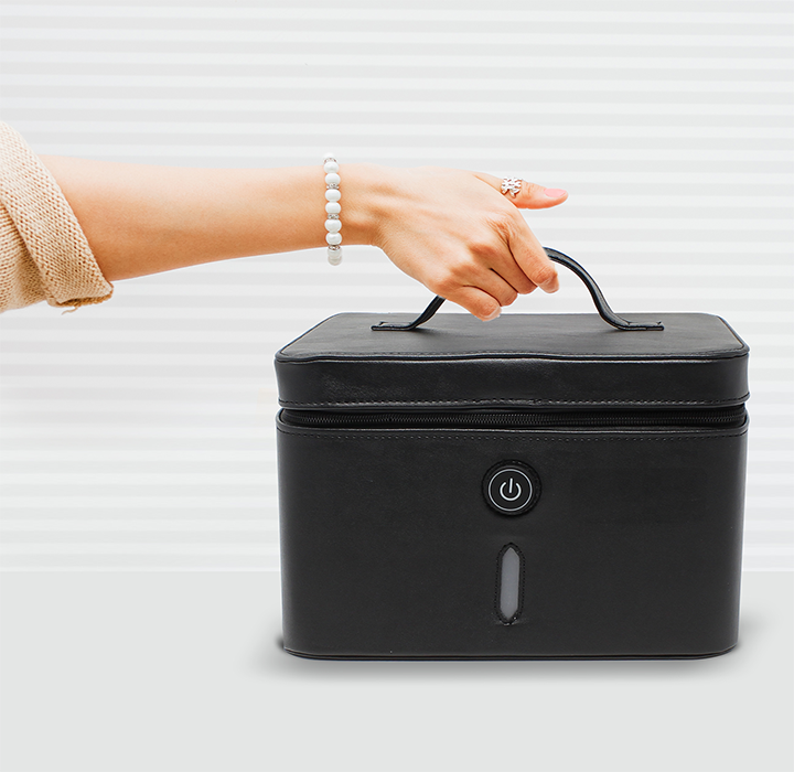 U-Clean Portable UV Light Sanitizing and Disinfection Bag - Black