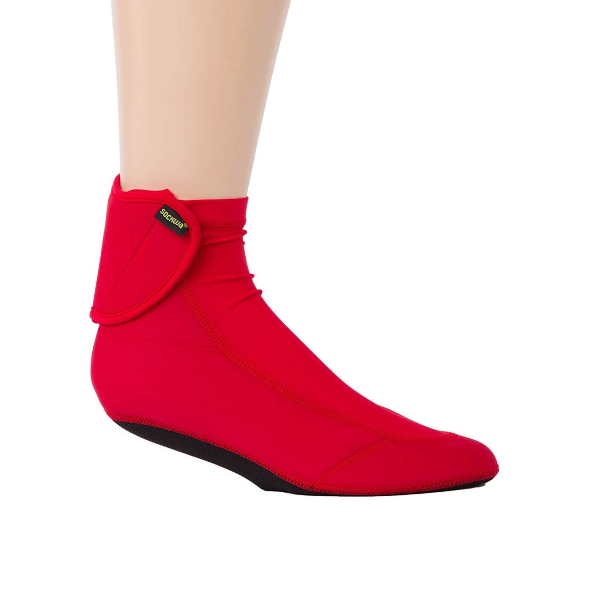 Sockwa® Playa-Hi Beach Socks (1-Pair) - RED, M6/W7