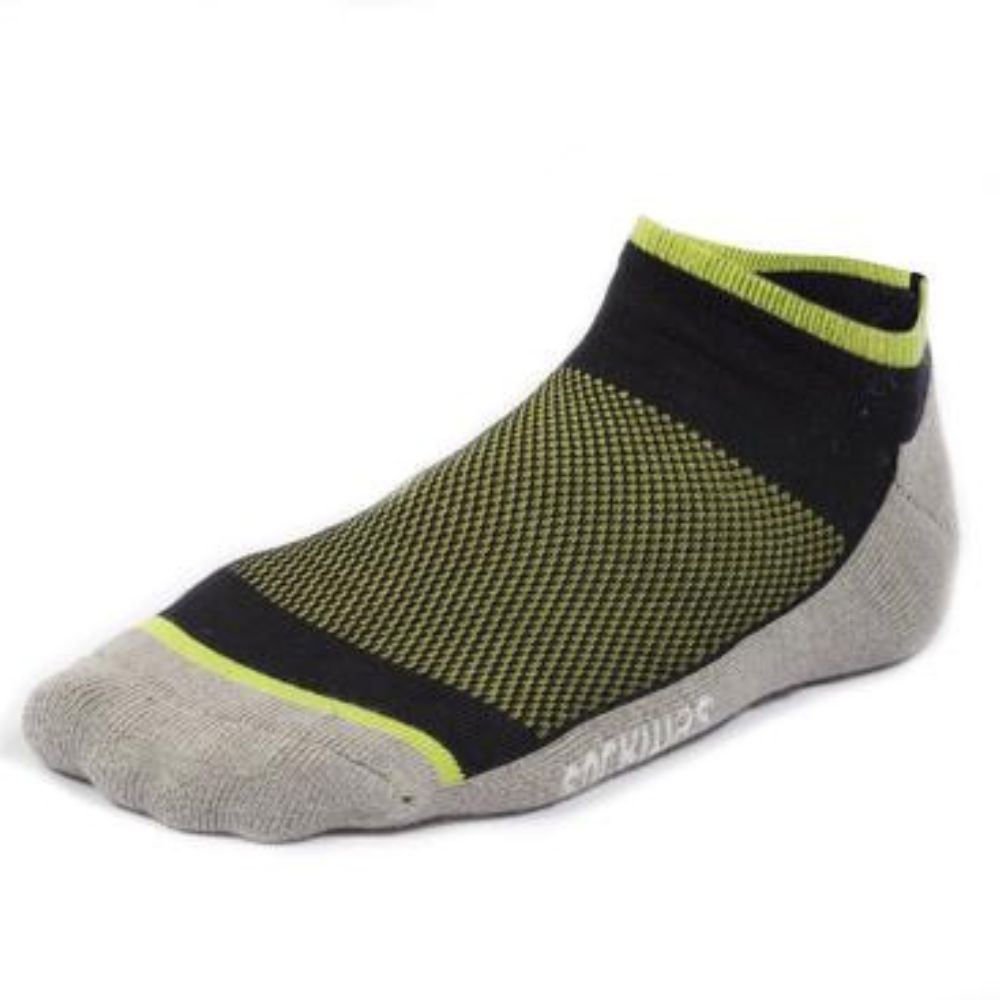 Sockwa® Bamboo Athletic Comfortable Socks (3- to 12-Pair) - NO-SHOW, MEDIUM, 3-PACK