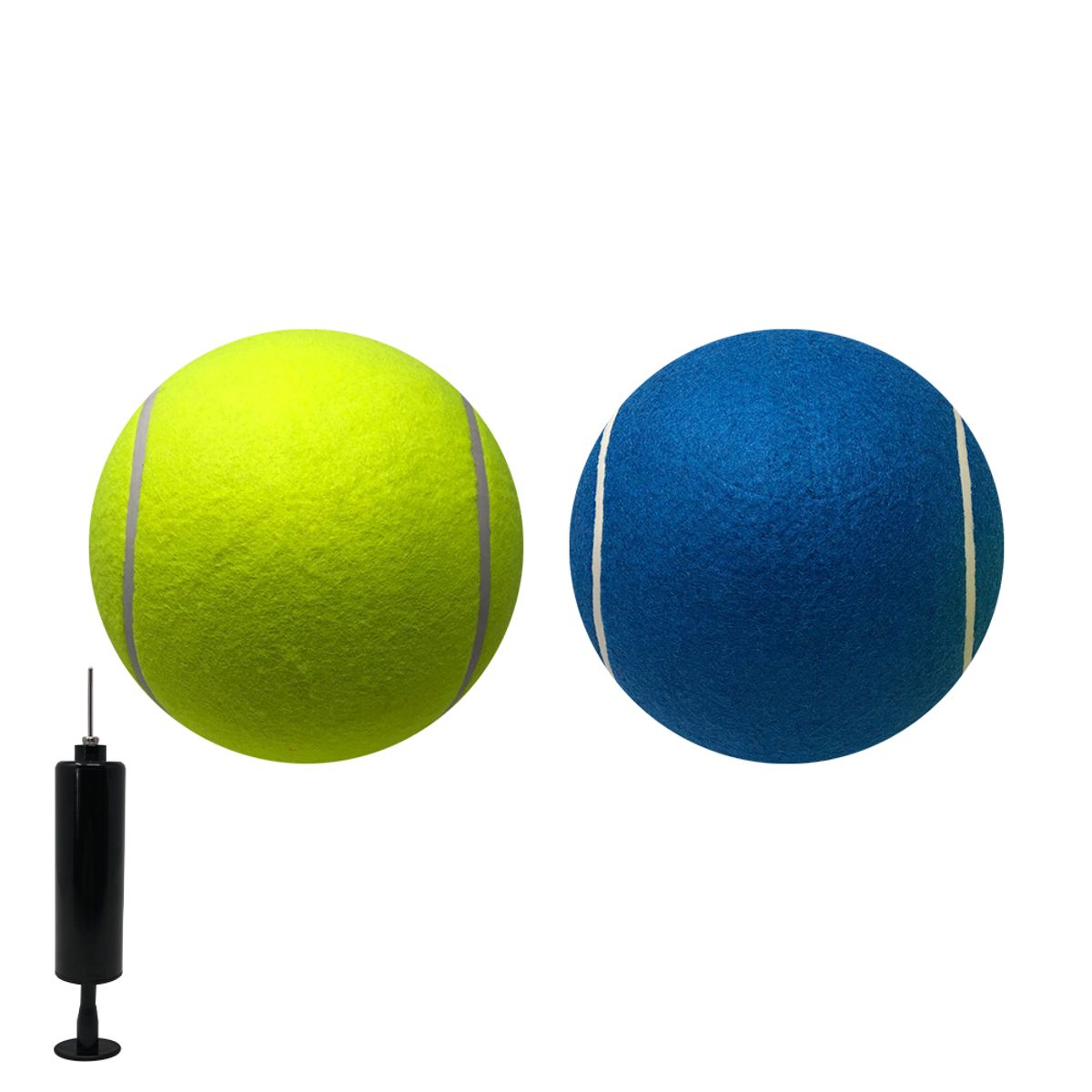 Jumbo 7-Inch Tennis Ball (2-Pack) - Jumbo Tennis Ball 2 pack Assorted