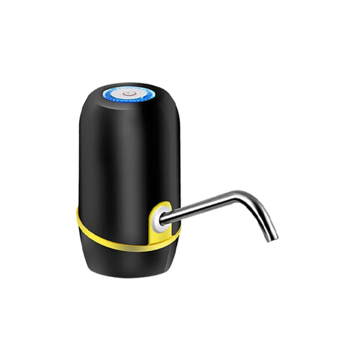 Electric Rechargeable Water Bottle Dispenser Pump  - Black
