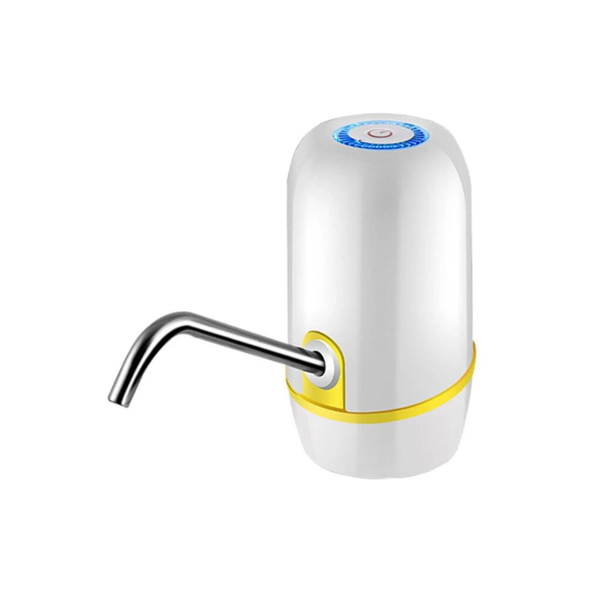 Electric Rechargeable Water Bottle Dispenser Pump  - White