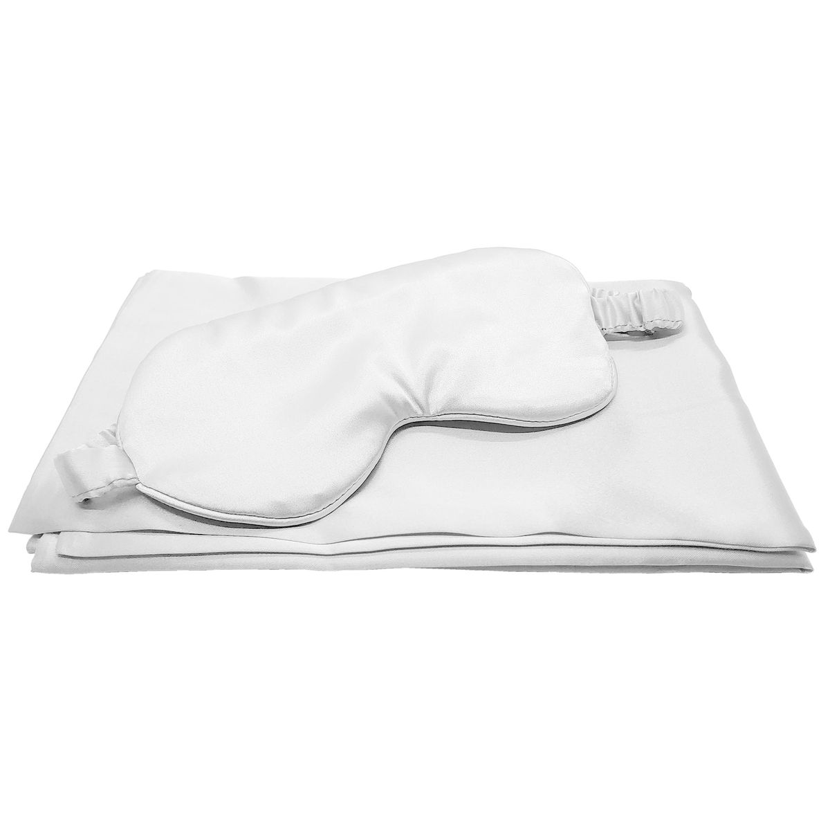 Olivia Rose&trade; Beauty Essentials Satin Sleep Set (1- or 2-Pack) - White