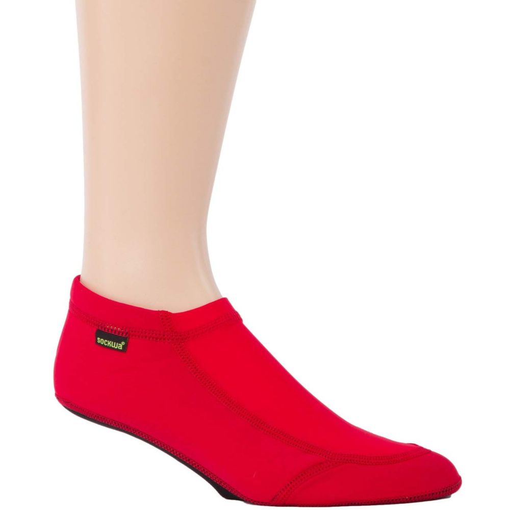 Sockwa 2013 Playa LoCut Beach Socks 1Pair  RED M5W6