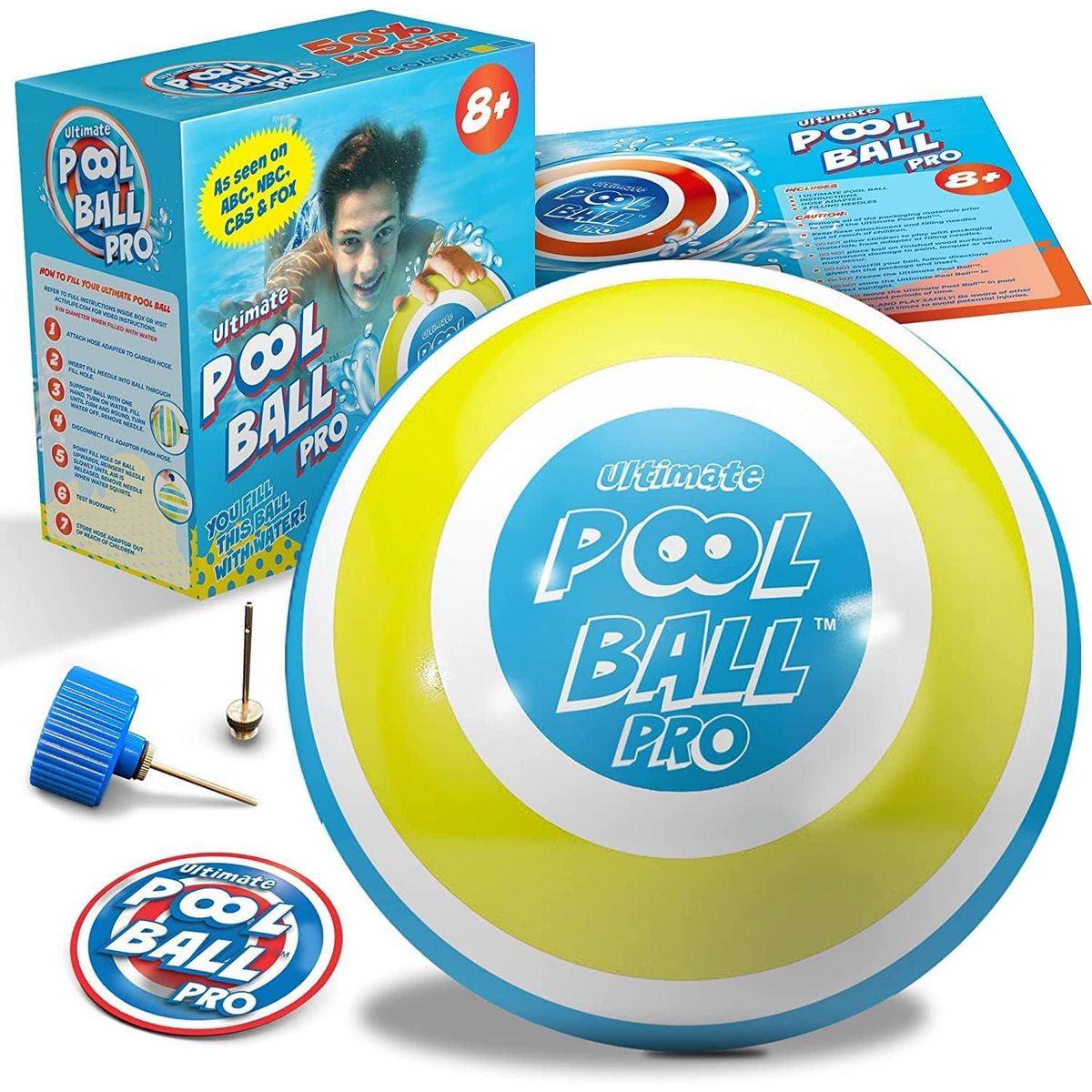 The Ultimate Pool Ball - Yellow