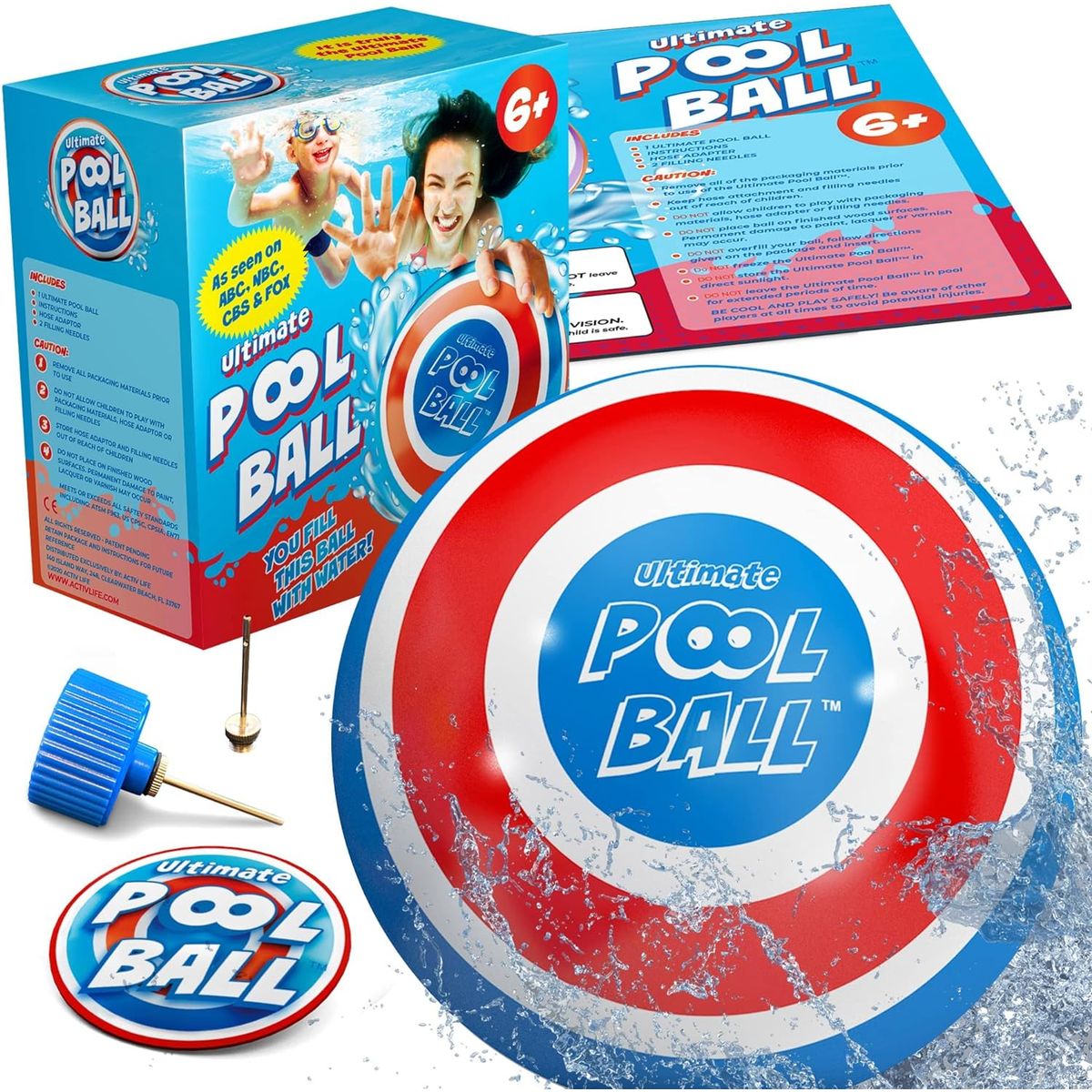 The Ultimate Pool Ball - Blue